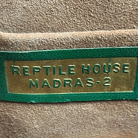 Vintage Snake Skin Clutch Purse - Picture 7 of 16